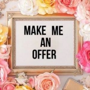 Reasonable offers welcomed! No low ball